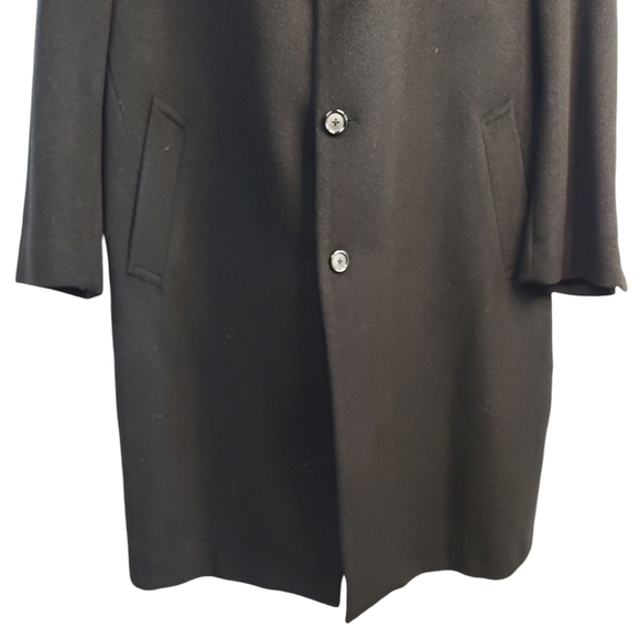 Nautica Men's Black Wool Peacoat Size 46R - Picture 5 of 9